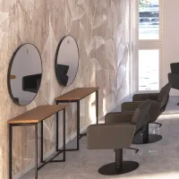 Coiffeuse Scamnum Ronde #3